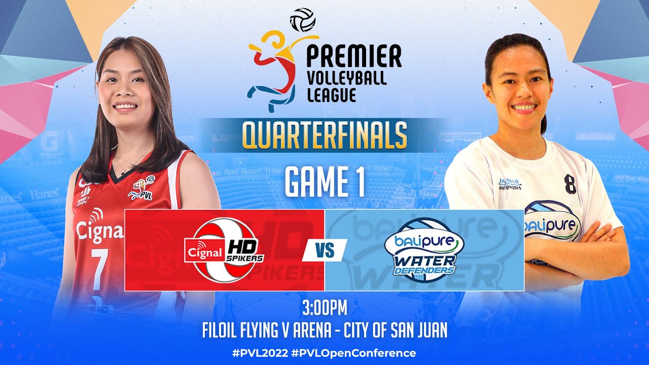 CIGNAL vs. BALIPURE - Full Match | Quarterfinals | 2022 PVL Open Conference