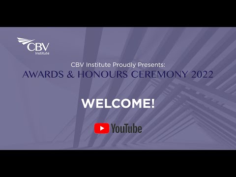 CBV Institute Awards & Honours Ceremony 2022