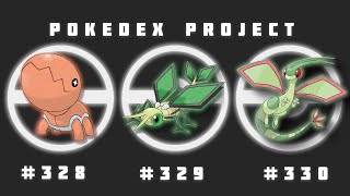 The Pokedex Project: Trapinch, Vibrava, and Flygon