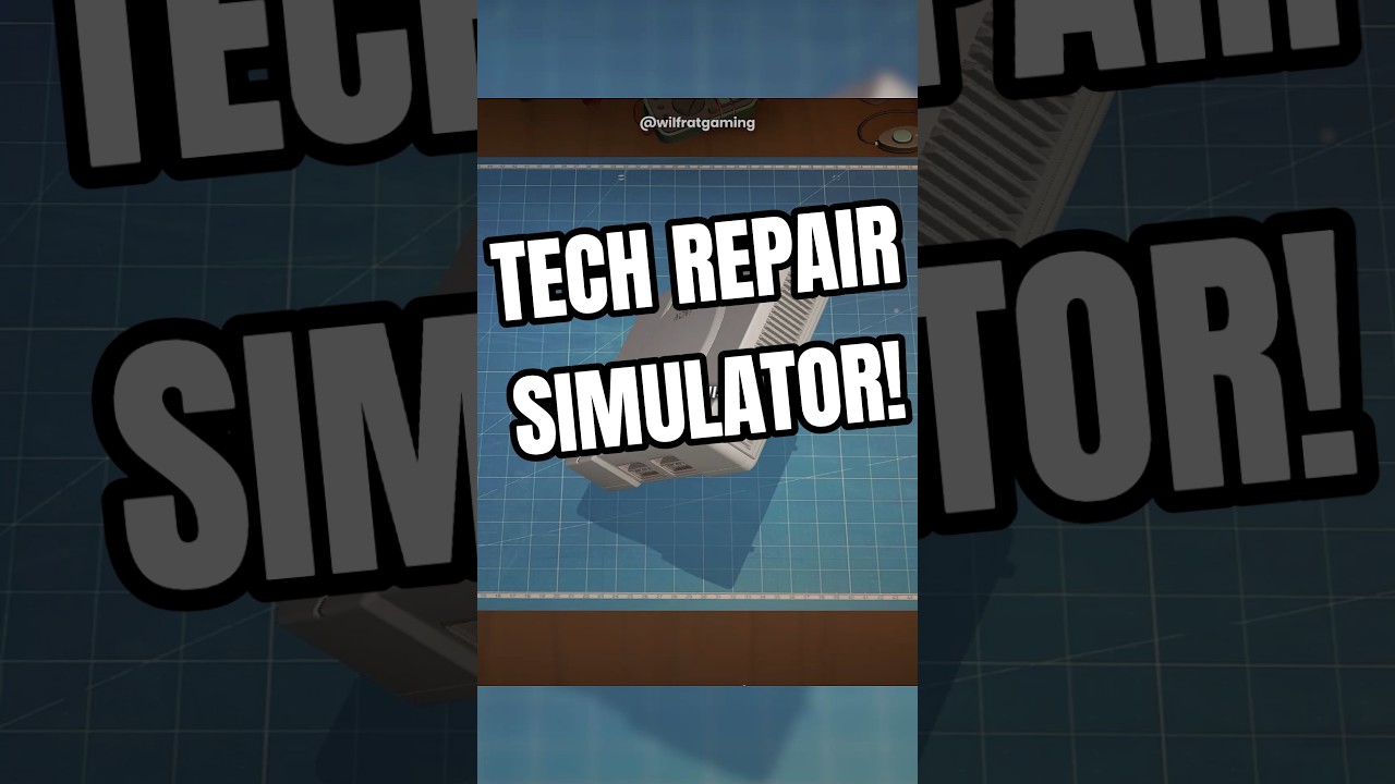 AD - ReStory! Tech repair simulator! #gamestoplay #gaming #pcgames