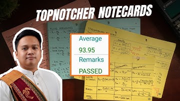 Topnotcher Notecards Reveal + Memorization Tips (CE Board Exam)