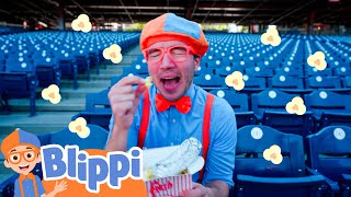 Blippi's Fun Homerun Adventure! | BLIPPI | Kids TV Shows | Cartoons For Kids | Fun Anime |