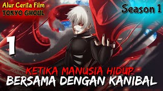 KISAH SEORANG PRIA  YANG MENJADI MONSTER PEMAKAN MANUSIA  ALUR CERITA ANIME  TOKYO GHOUL SEASON 1