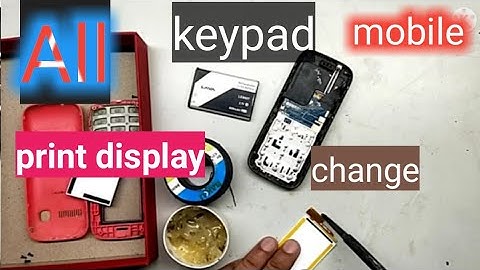 Lava A1 Display Change | How To Replace Display In Lava A1 | Keypad Mobile Display Change| Lava A1