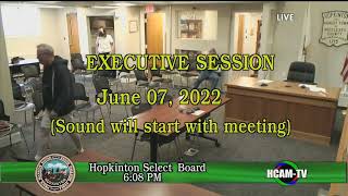 Select Board: June 7, 2022