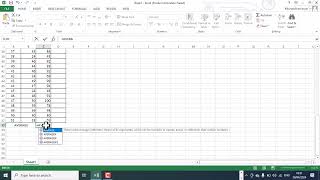 Finding Average and mean in Microsoft Excel