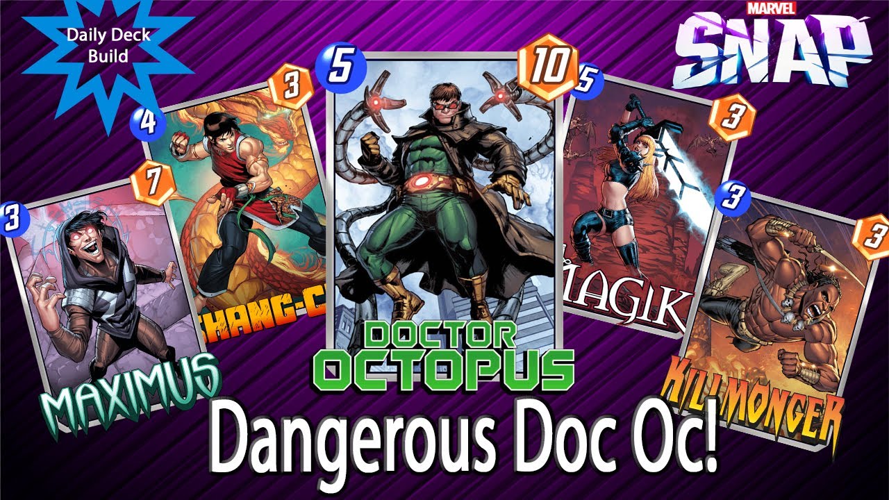 How to build a Marvel SNAP deck #1 - Doctor Octopus 