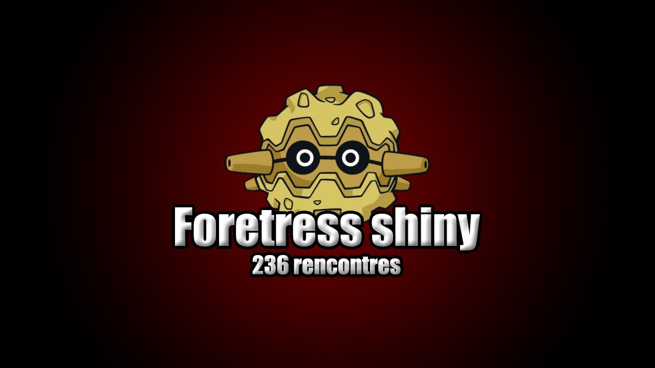 Foretress chromatique/shiny Forretress [236] - Safari Amis (X)