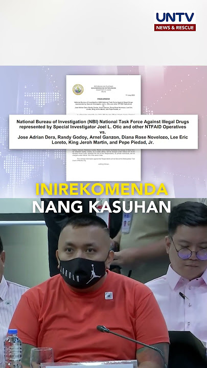 Jad Dera at 6 NBI security personnel, pinakakasuhan na ng DOJ