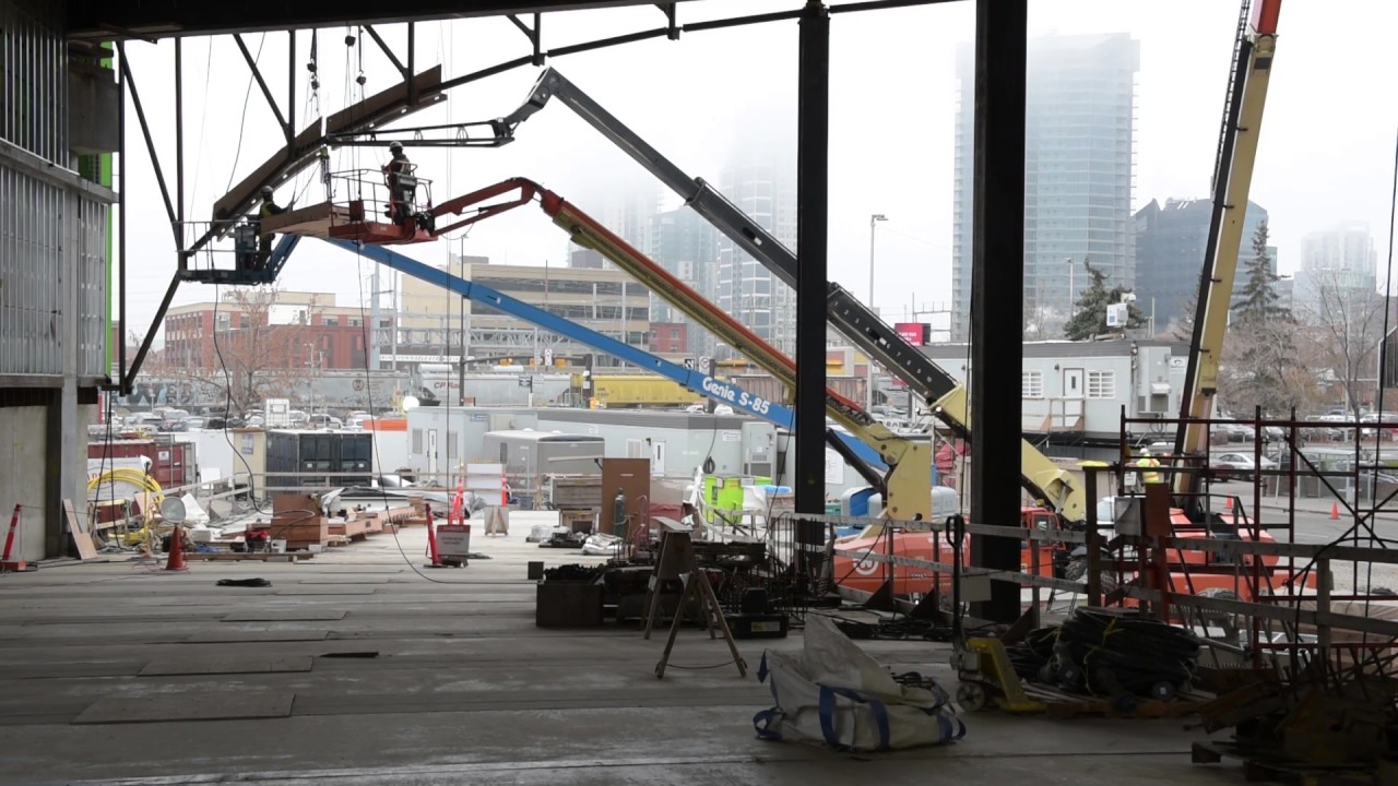 Construction of the New Central Library continues