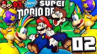 New Super Mario Bros U but it's Impossible (World 1 Finale)