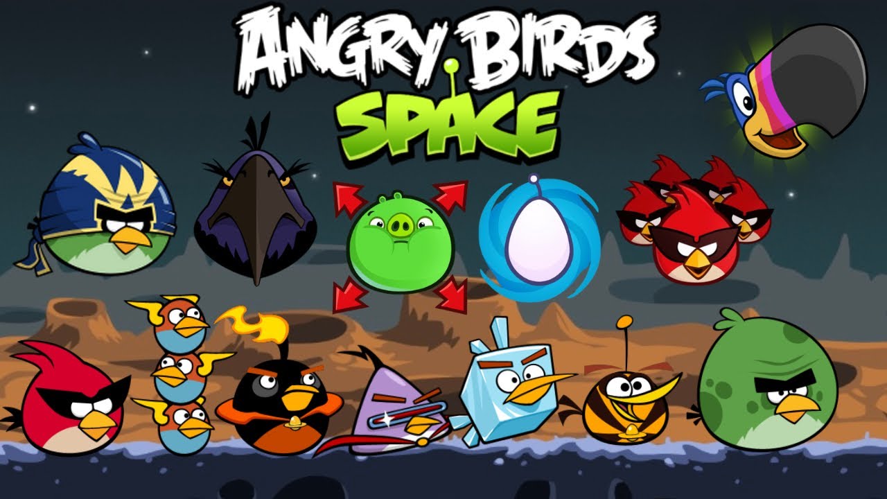 Angry Birds Space - All Birds & Power-Ups Abilities Gameplay (Setembro de 2024)