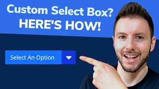 : Style Select Element Using Only CSS | Custom Select Box
