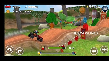 Mini racing adventures/gameplay/mini formula/in/bumpy backyard/reaching2090m/by||K.2.M WORKS||
