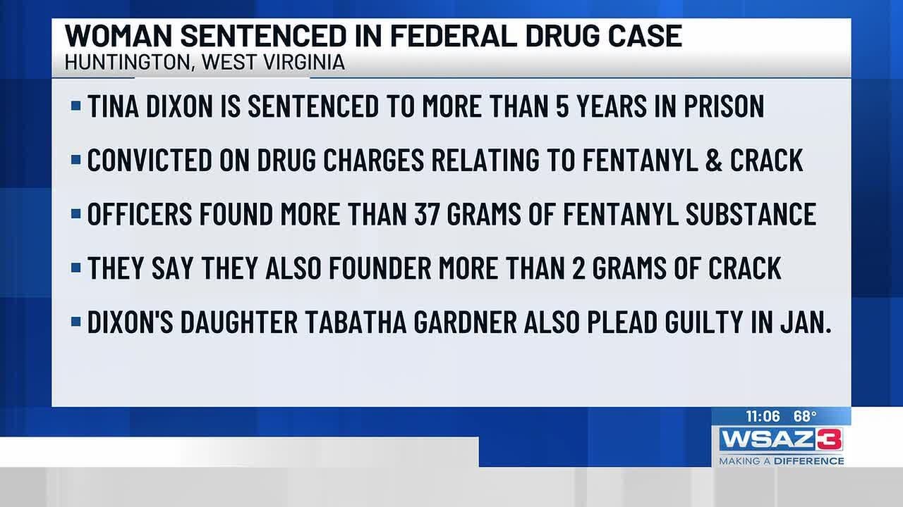 Woman sentenced in federal drug case - YouTube