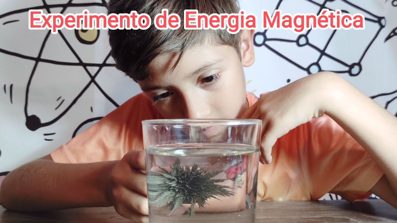 Como Hacer Experimento con Agua y Polvo de Hierro para Jugar a la