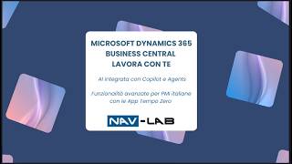Business Central: l'integrazione con Copilot, AI Agents e App Tempo Zero per PMI italiane | NAV-LAB