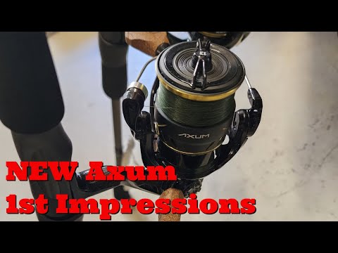 NEW 13 Fishing Axum Spinning Reel Mail Call LIVE Unboxing and Breakdown 