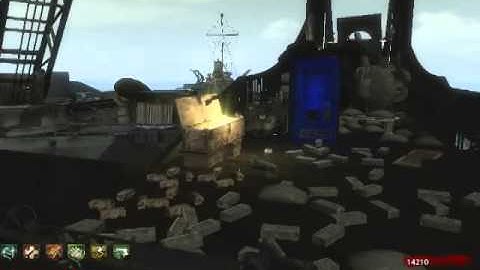 call of duty world at war [custom map] bridge zombie (easter egg)