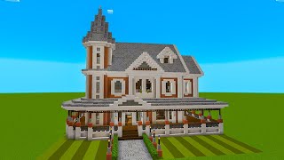 How to Build a VICTORIAN HOUSE in Minecraft | PART 4 (Interior 1/4)