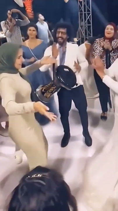 أخت العروسه ولعت الفرح برقصها 🔥 #shorts