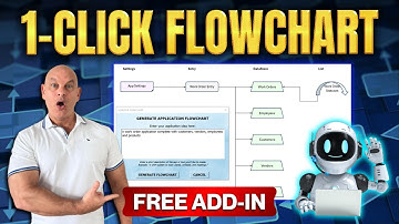 STOP Building Flowcharts Manually  — This FREE Excel Add-in Does It Instantly