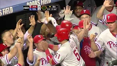 2011/08/01 Mayberry's game-tying homer