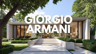 Timeless Architectural Legacy by Giorgio Armani with Understated Luxury and Grace