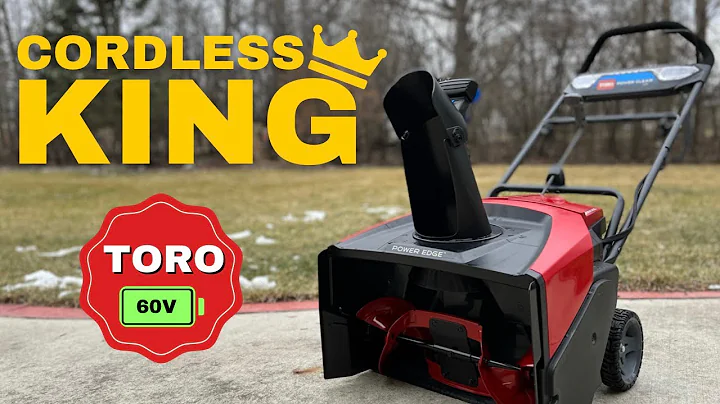 Toro 60v Battery Snowblower - Cordless 21” Power Clear Snow Thrower