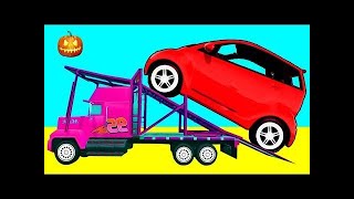 Apprendre couleurs pour enfants avec petites voitures Spiderman apprendre couleurs de pépinière