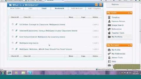 Learning 4 Today: Create a Webquest