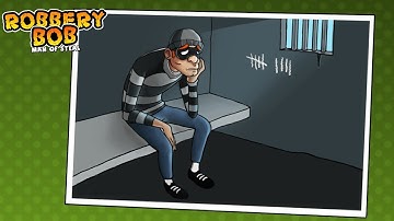 Robbery Bob - Gameplay Walk Through - Chapter 1 - SUBURBS (part-2),(iOS,Android)