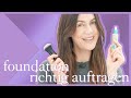 Von anfnger bis profi  foundation richtig auftragen 