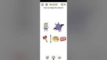 Brain Out Level 215 Walktrough - How to dodge the attack