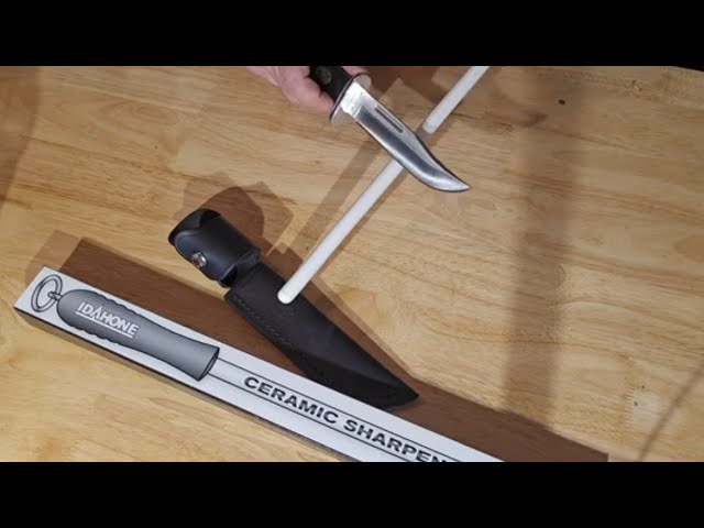 How I Use the Idahone Fine Ceramic Honing Rod 