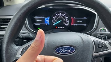 Ford Fusion – How to turn on/off auto start/stop feature