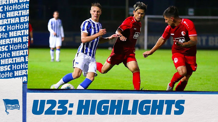 Torfestival im Derby: Hertha BSC U23 - Berliner AK 2:5 | Highlights