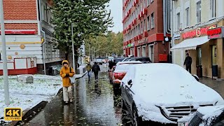 Первый снег в Москве - прогулка без слов