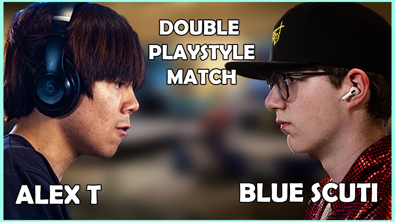 ALEX T VS BLUE SCUTI | Double Playstyle Match