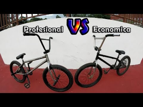 Diferencias una Bmx PROFESIONAL VS ECONÓMICA