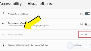How to Turn Off Animation Effects in Windows 11 | turn off visual effects & Speed Up Your PC