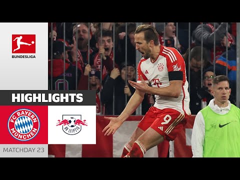 Last-Minute Hero Harry Kane!! | FC Bayern München - RB Leipzig 2-1 | Highlights | MD 23 – Bundesliga