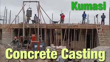 Building In Ghana 🇬🇭 Kumasi 6 Units Apartment Concrete Casting  | Investment In Ghana Real Estate 
