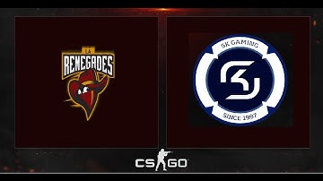 16-0 Renegades vs SK - ESL Pro League Season 4 NA - De dust 2