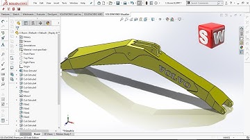 Solidworks Tutorial HP | Boom | Volvo Excavator