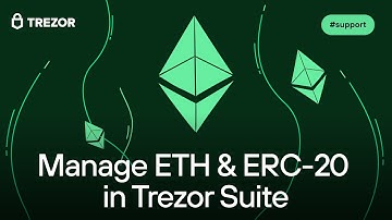 How to Manage Ethereum Network Tokens (ERC-20) Securely with Trezor