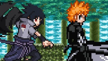 Ichigo vs Sasuke (sprite animation test)