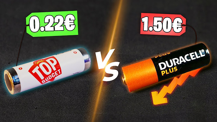 Je compare 59 piles AA jetable (C'est qui la meilleure ?)