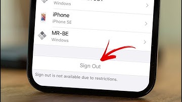 Fixed iCloud Sign Out not AVAILABLE due to restrictions on iPhone & iPad |  iCloud Sign out Disabled