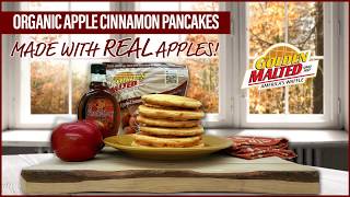 Organic Apple Cinnamon Pancake Recipe